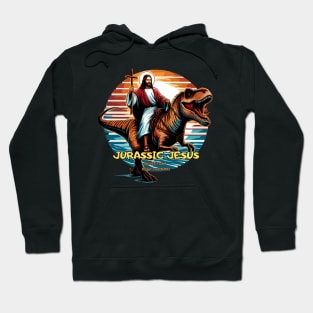 Jurassic jesus wishes you a merry christmas Hoodie